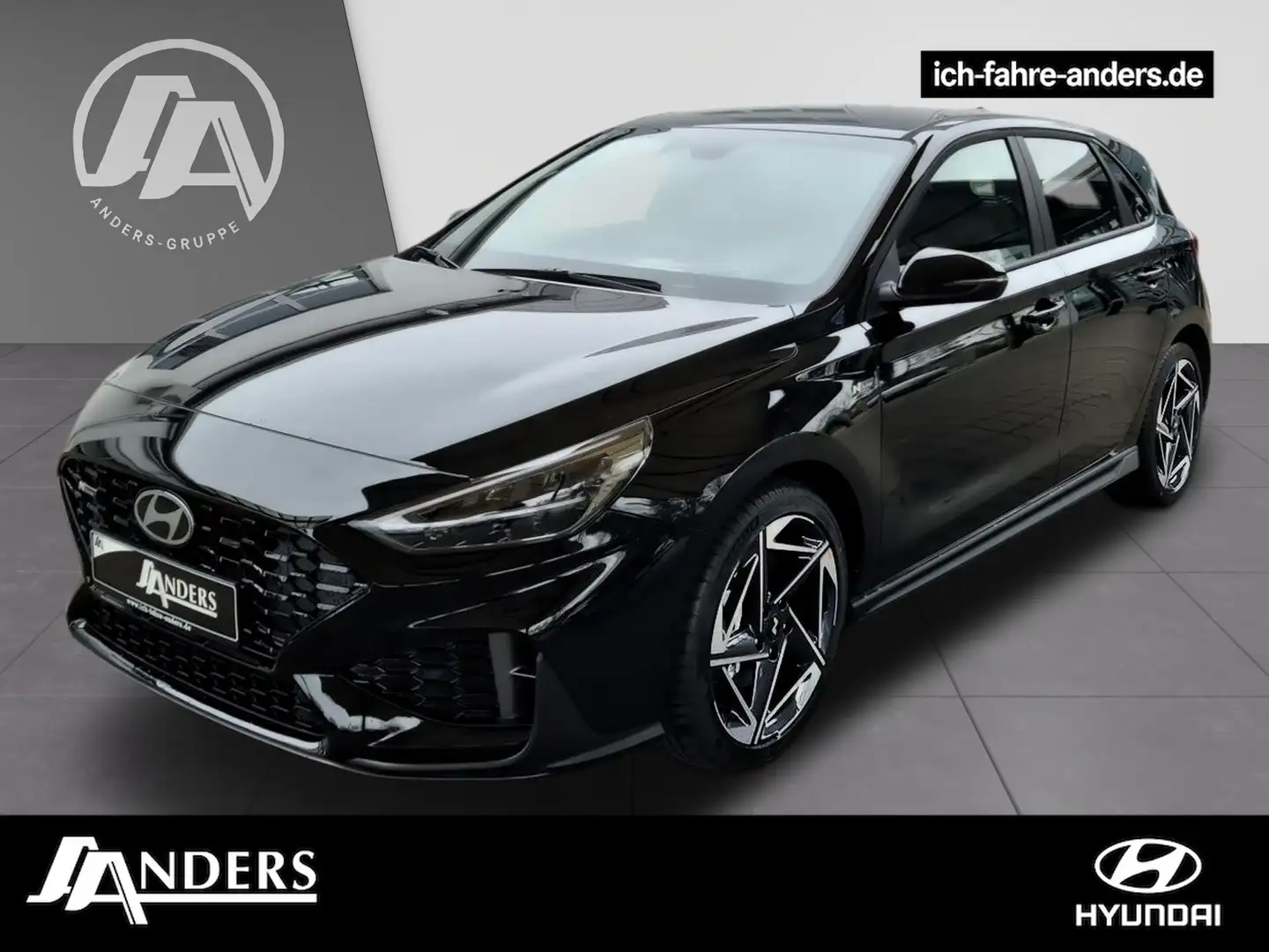 Hyundai i30 MY25 1.5 T-GDI N LINE +Navi+SHZ+LED+S-Sitz Negro - 1