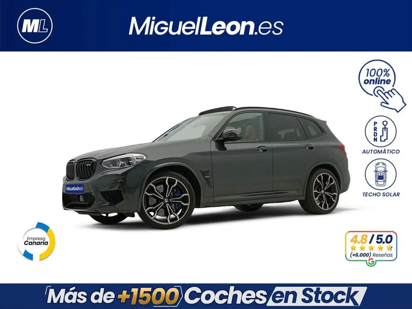 BMW X3 M Competition Gris - 1