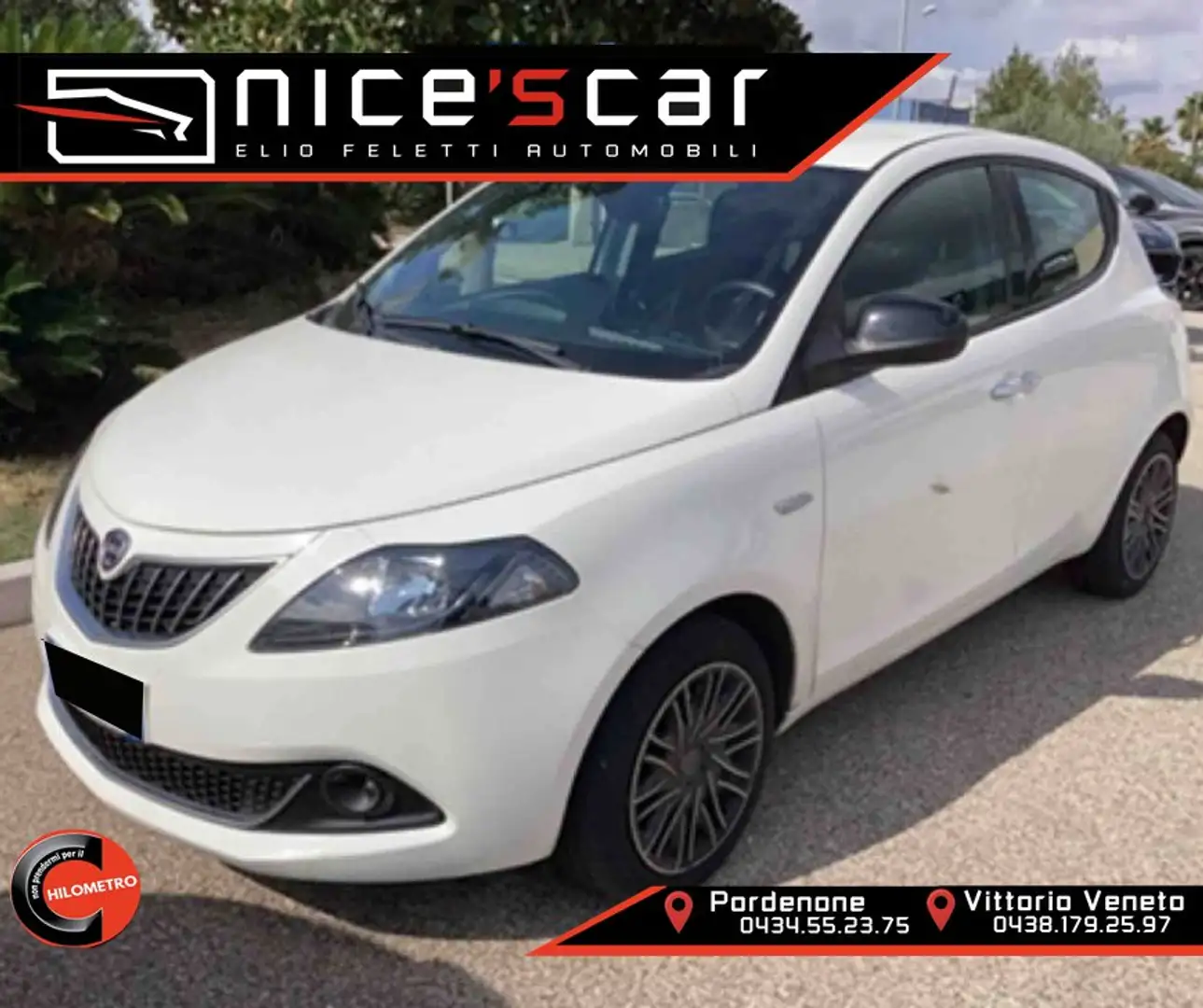Lancia Ypsilon Ypsilon 1.0 FireFly 5 porte S&S Hybrid Gold Blanc - 1