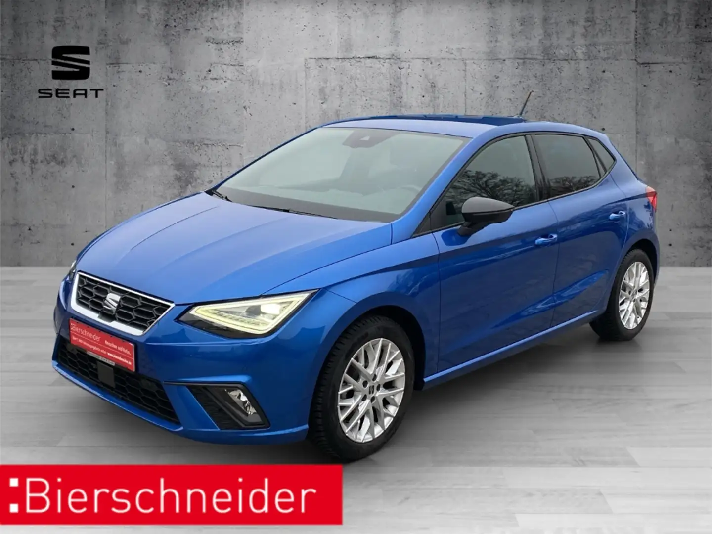 SEAT Ibiza 1.0 TSI DSG FR LED Navi Kamera ACC Full WP Blau - 1