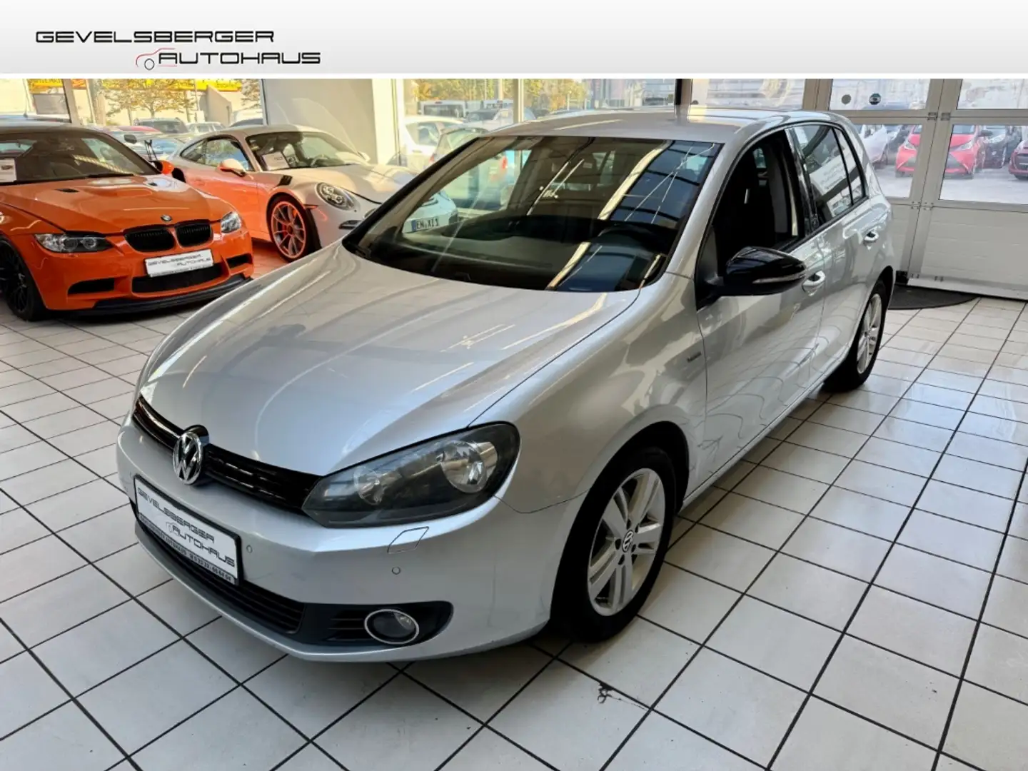Volkswagen Golf VI Match 1.2 TSI 2.Hand Mehrzonenklima SHZ PDCv+h Silber - 1