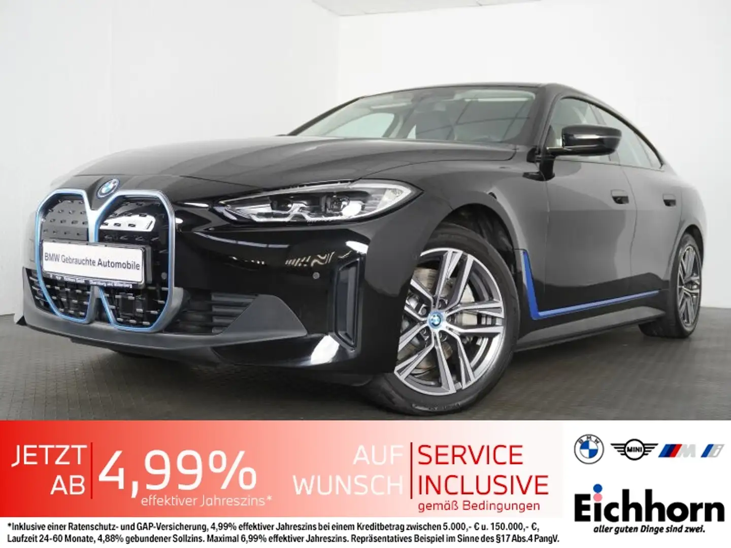 BMW i4 eDrive40 *LiveCockPlus.PARKASSIST* Noir - 1
