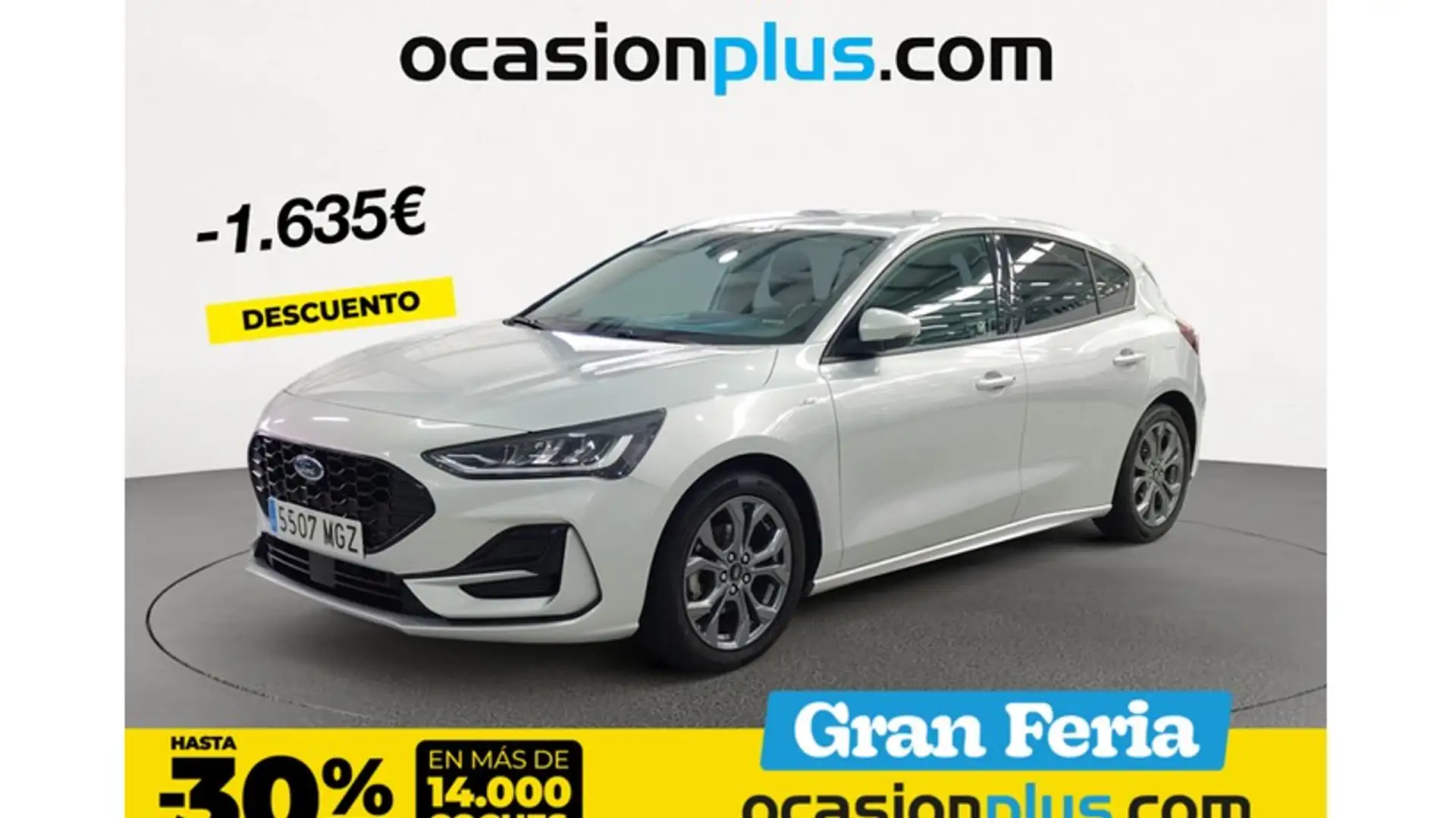 Ford Focus 1.0 Ecoboost MHEV ST-Line 155 Grijs - 1