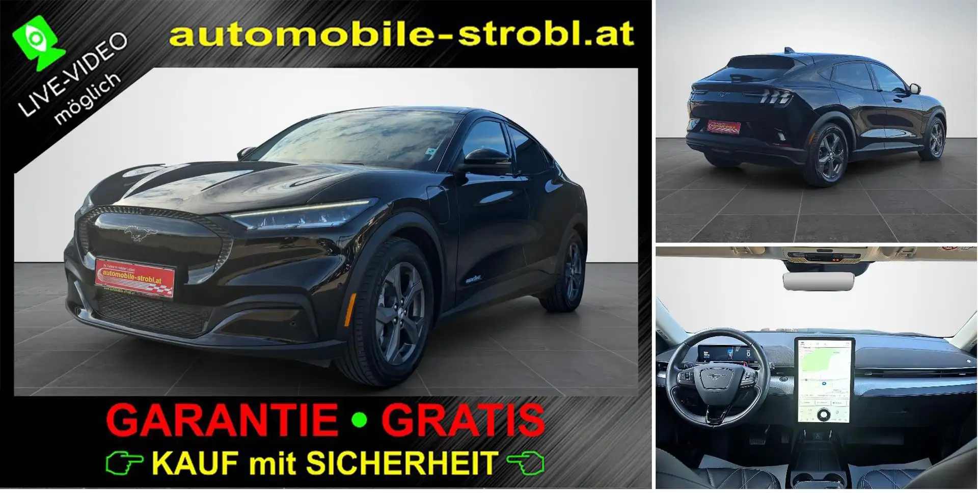 Ford Mustang Mach-E Mustang MACH-E X 99 kWh LED B&O Virt.C GARANTIE Noir - 1