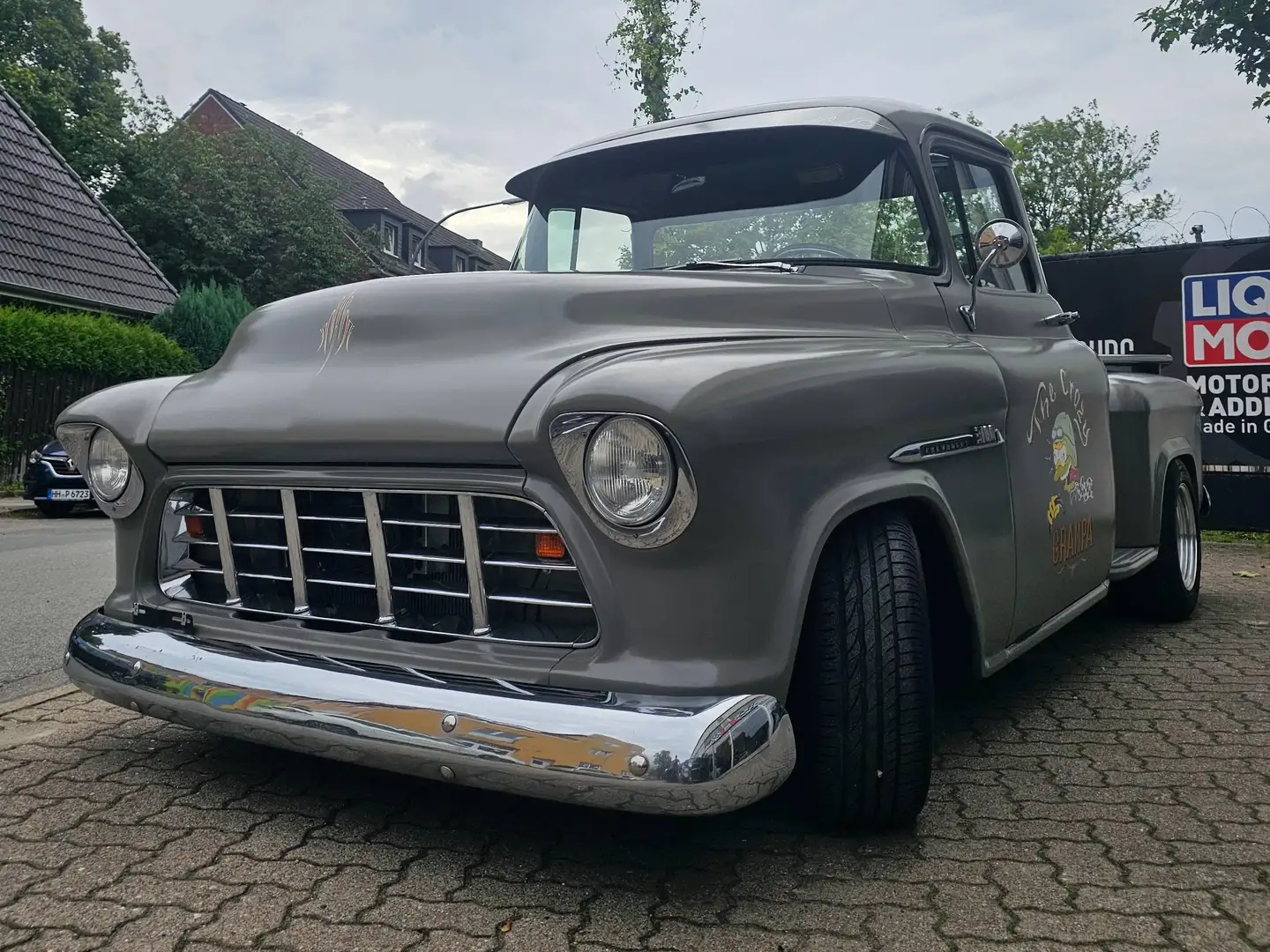 Chevrolet C10 APACHE MIT PANORAMA SCHEIBE (selten) Grau - 1