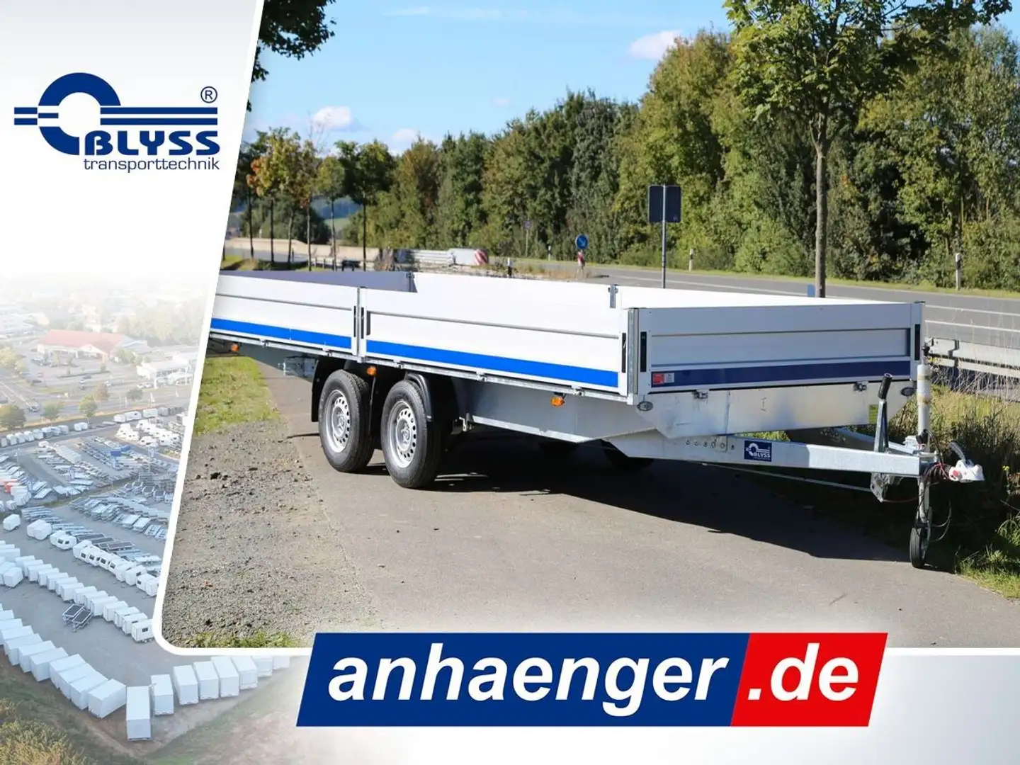 Blyss Hochlader 627x205x40 cm 3000 kg GG - 1