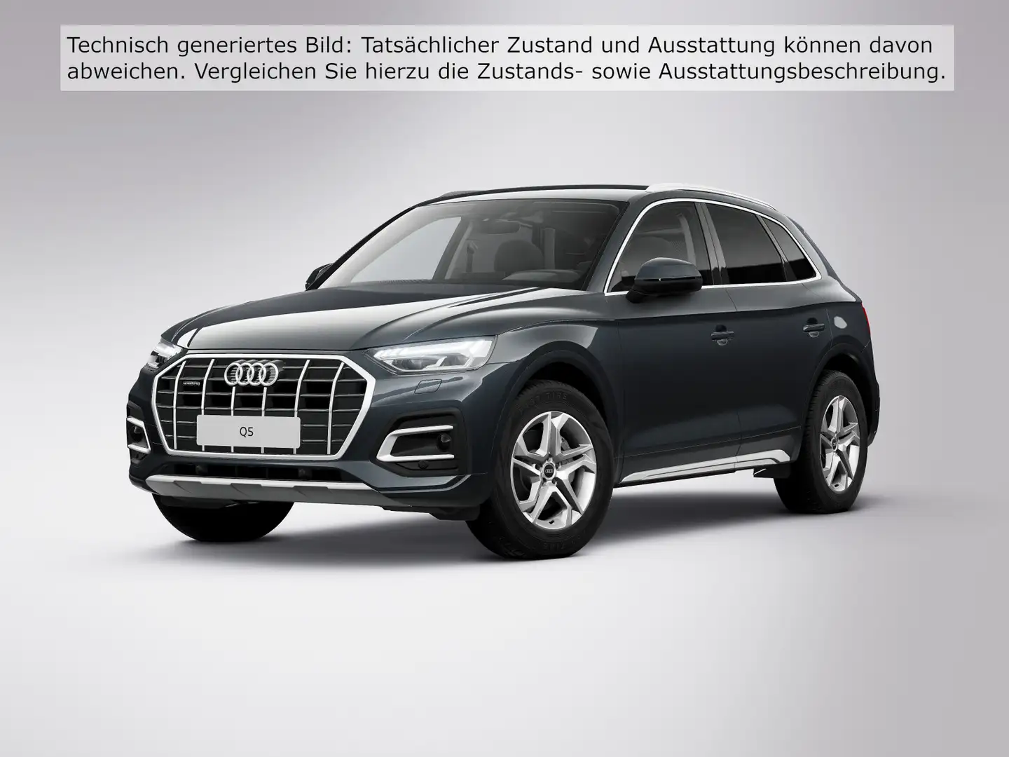 Audi Q5 Advanced 40 TDI qu.S tr. STDHZG MATRIX RFK Grau - 2