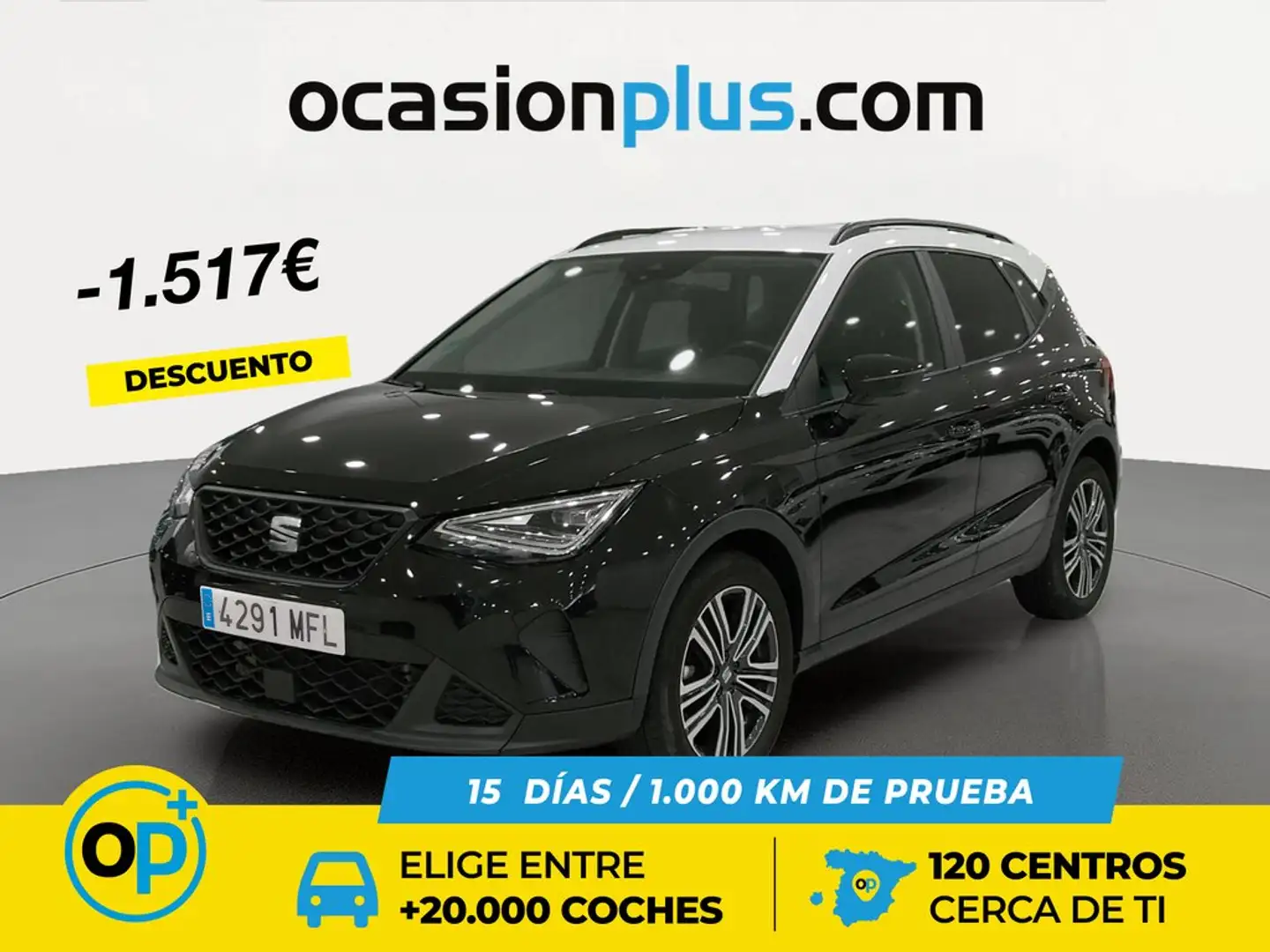 SEAT Arona 1.0 TSI S&S Style XM Edition 110 Schwarz - 1