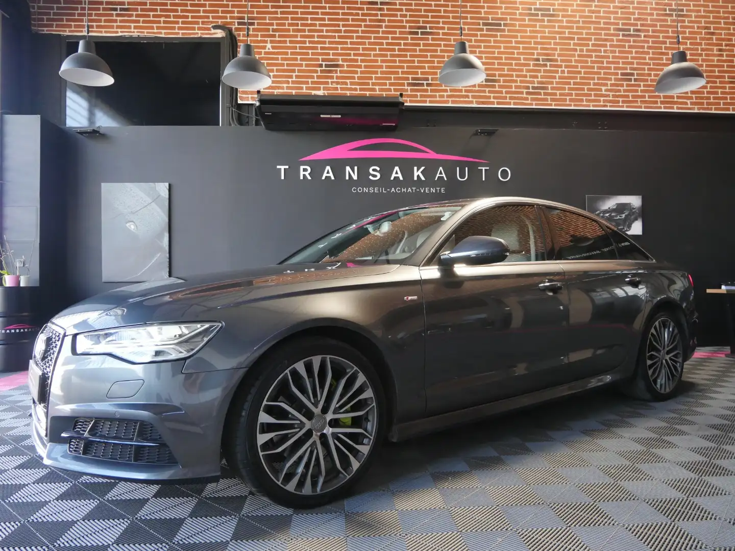 Audi A6 S line Gris - 1