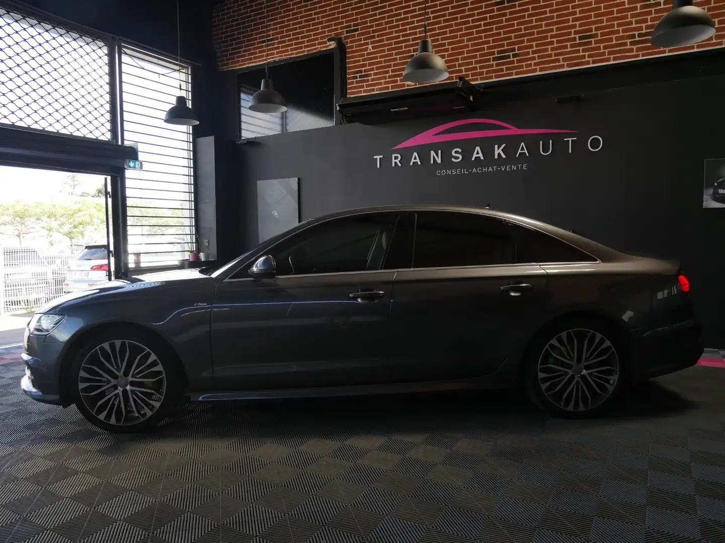 Audi A6 S line Gris - 2