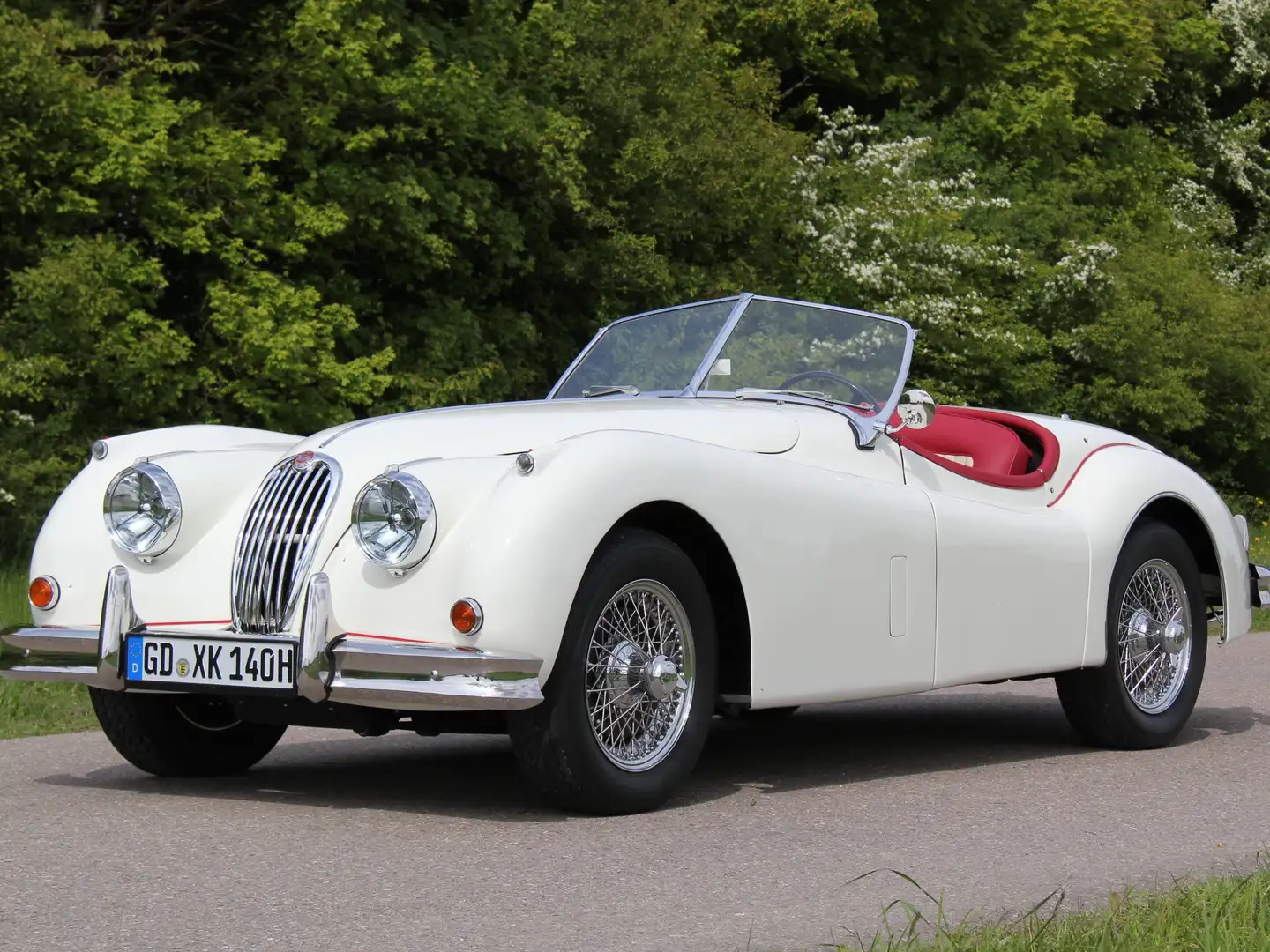 Jaguar XK XK 140 OTS Blanco - 1