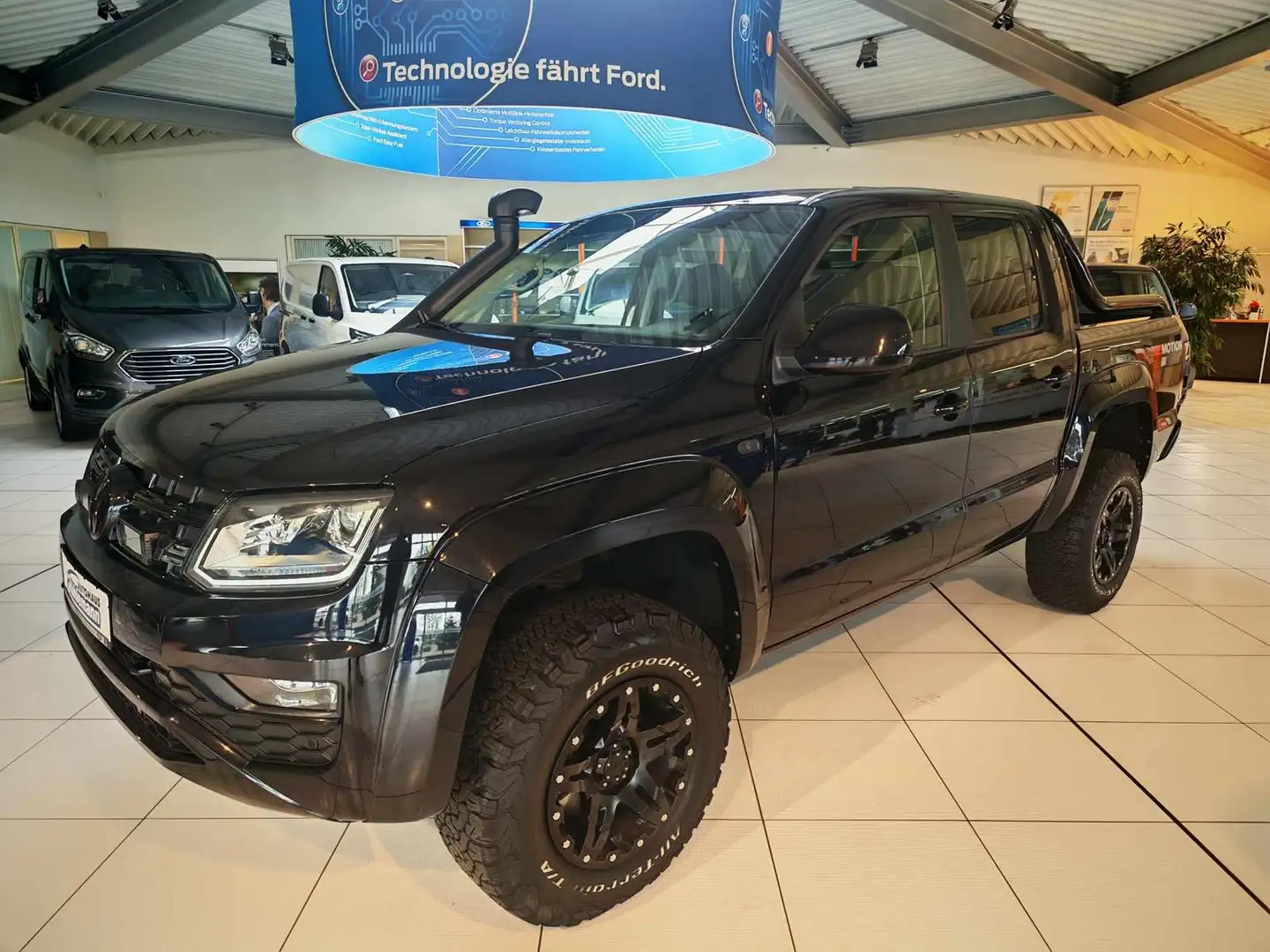 Volkswagen Amarok Highline ALLRAD AUTOMATIK 3.0 V6 TDI VOLL LEDER XE Schwarz - 1