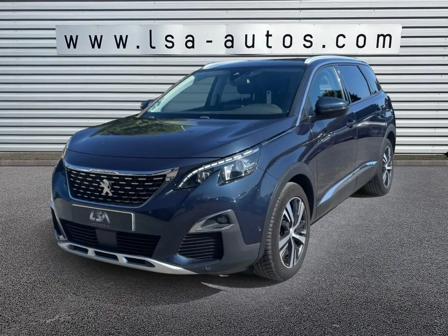 Peugeot 5008 5008 1.6 BlueHDi S\u0026S - 120  Allure Business Bleu - 1