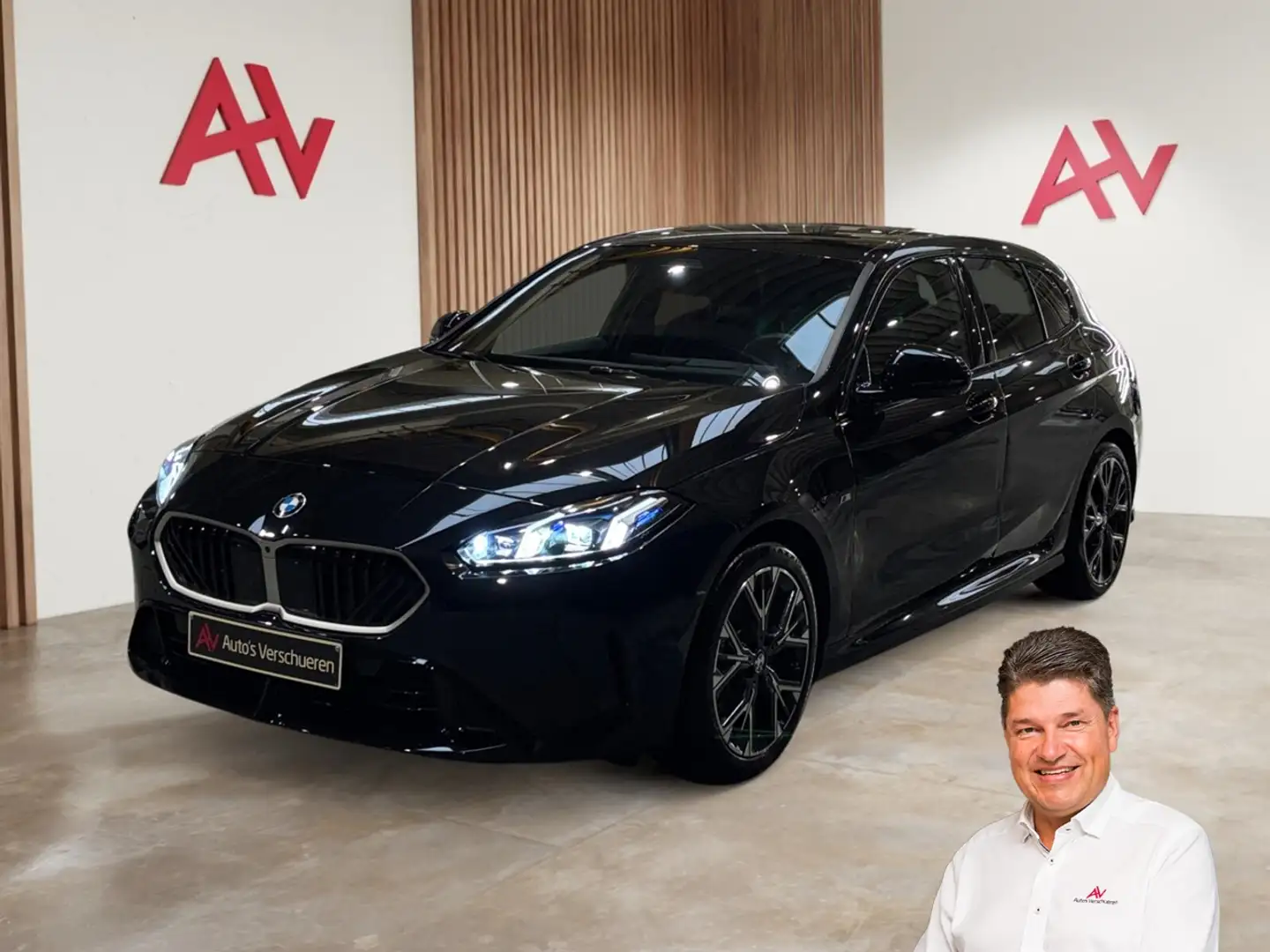 BMW 120 i M-Sport Aut. ** Comfort Access | Zetelverw. |... Noir - 1