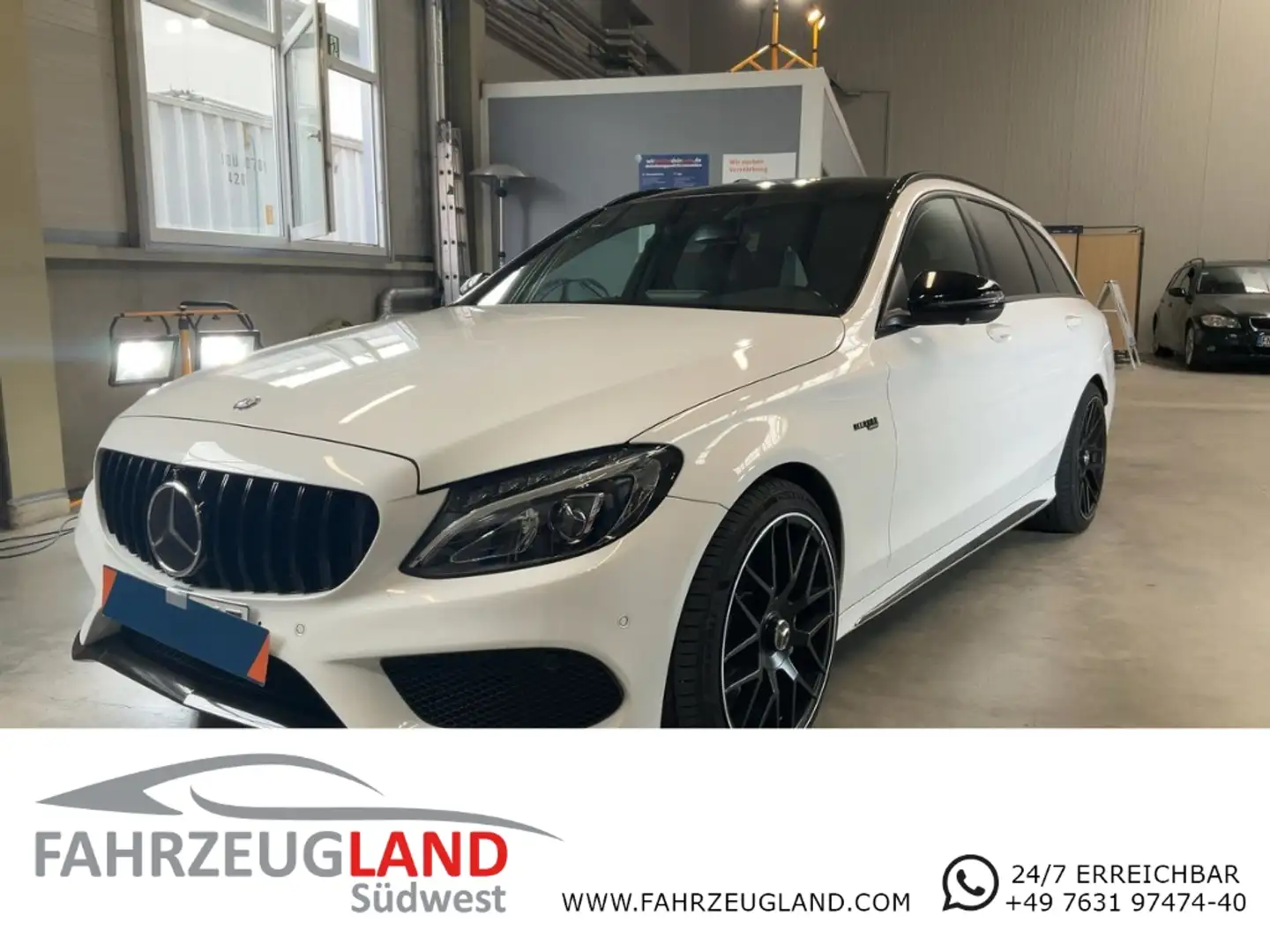 Mercedes-Benz C 43 AMG T 4Matic Performance AGA Comand Business Blanc - 1
