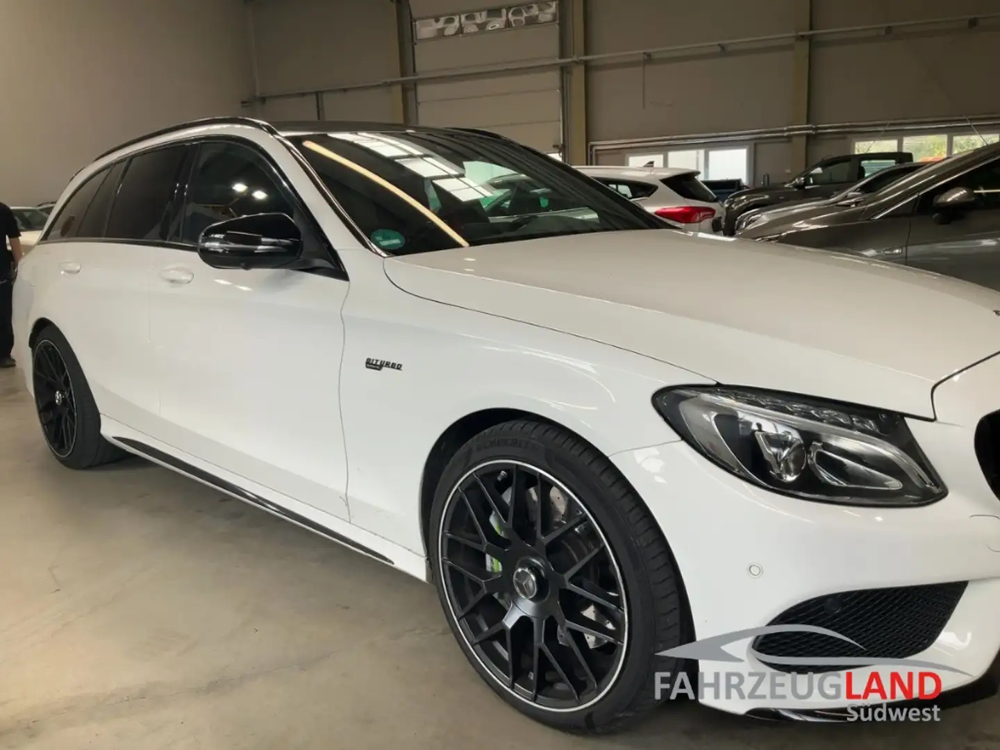 Mercedes-Benz C 43 AMG T 4Matic Performance AGA Comand Business Blanc - 2