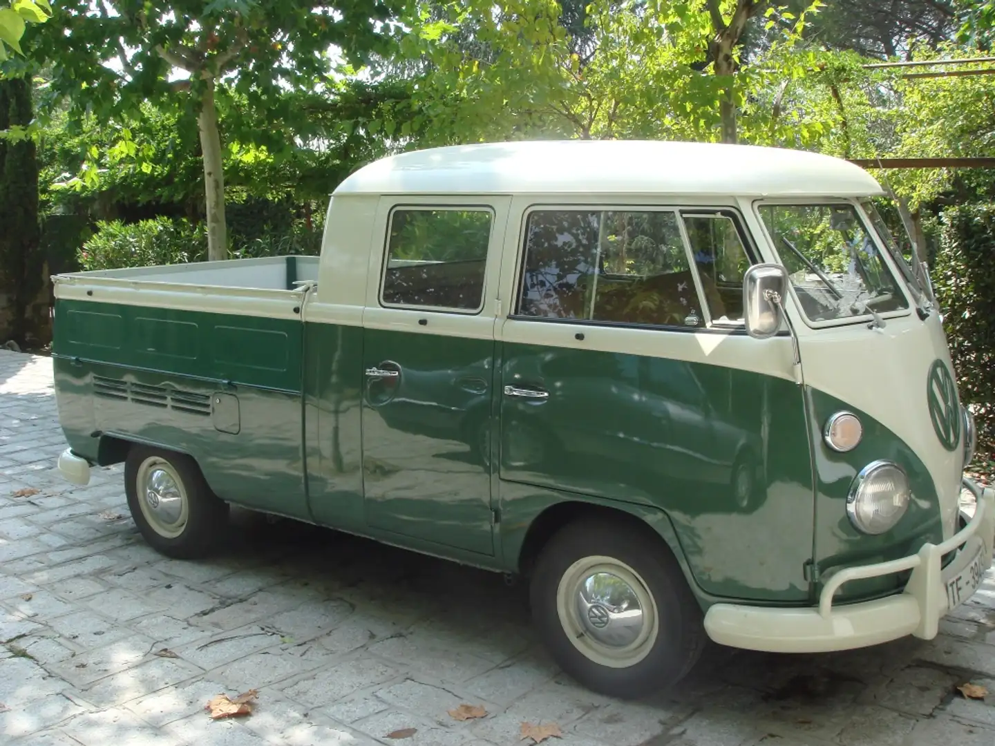 Volkswagen T1 Pick up Double cab Verde - 2