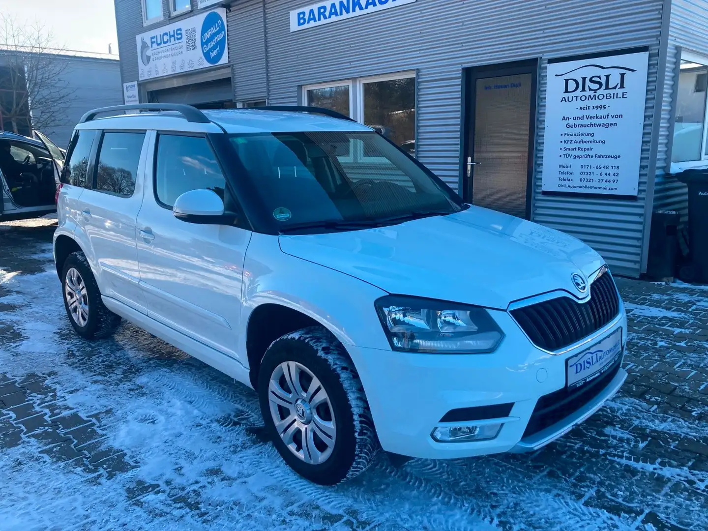 Skoda Yeti Cool Edition,Klimaanlage Weiß - 1