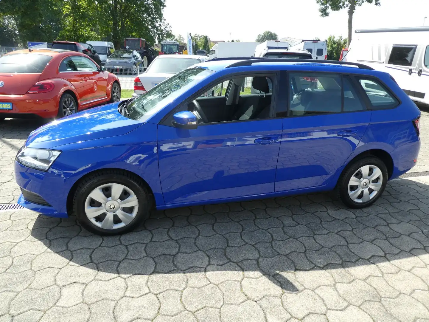 Skoda Fabia Combi Active 1,0 TSI *KLIMA* TÜV NEU* Blau - 1