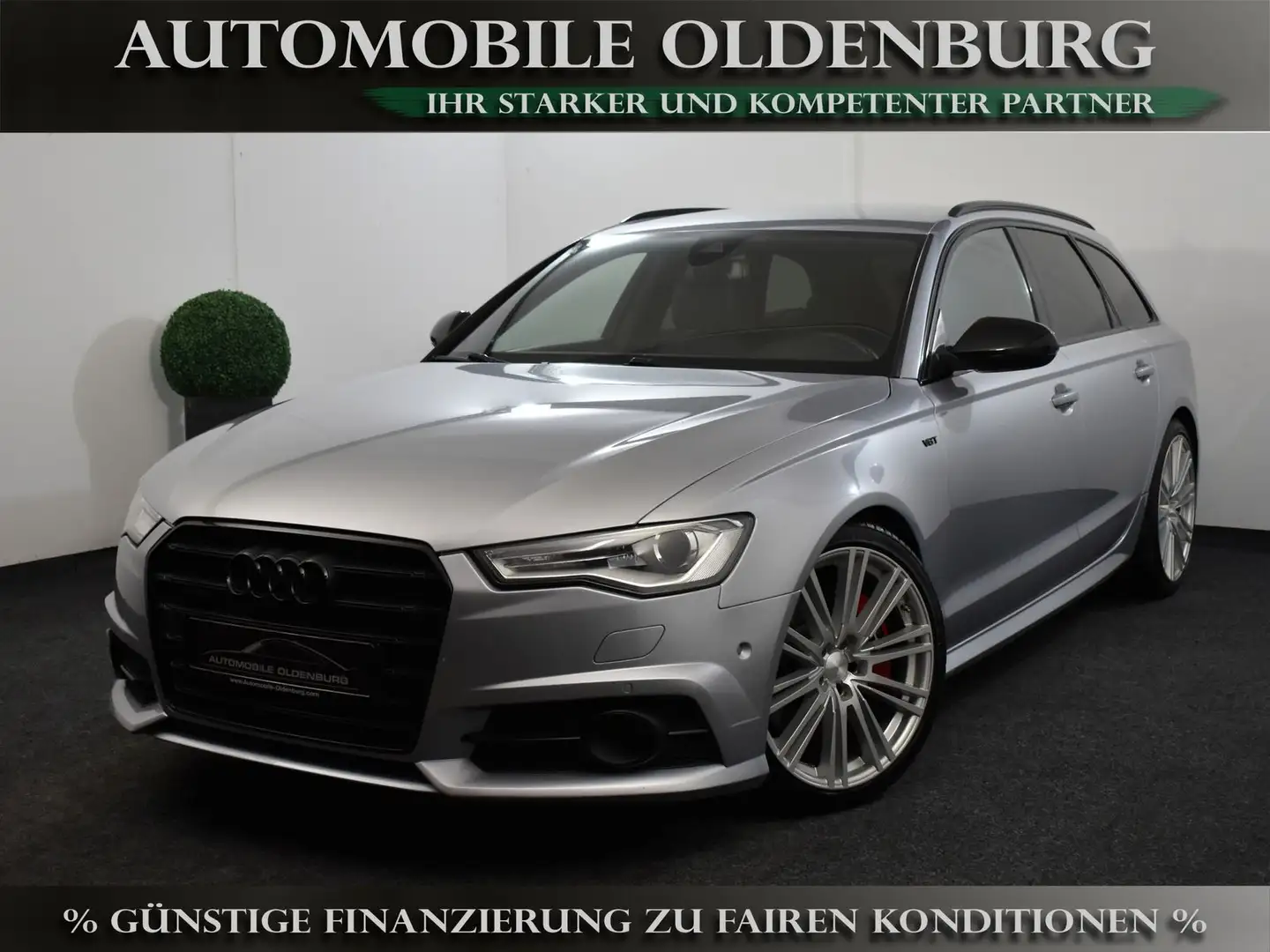 Audi A6 3.0 TDI qu. S-Line Competition *ACC*AHK*StHz* Argent - 1