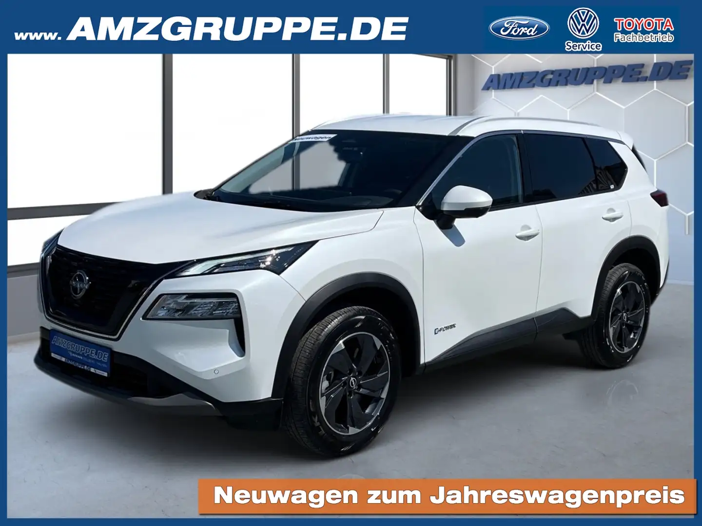 Nissan X-Trail N-Connecta 4WD 1.5 VC-T e-POWER e-4ORCE Blanc - 1