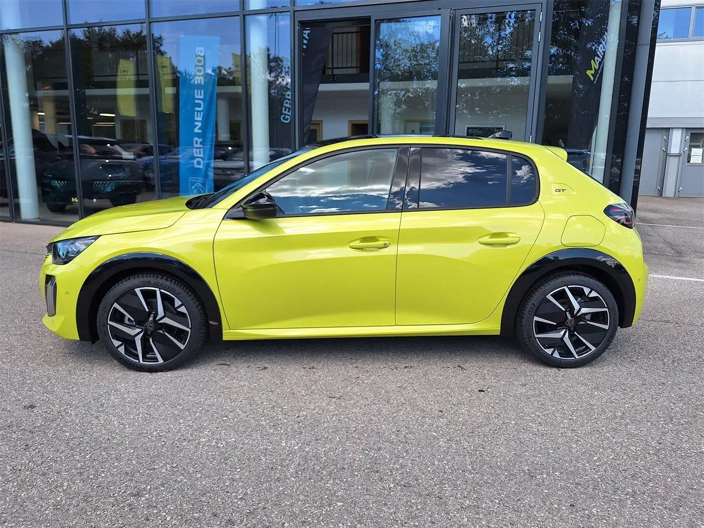 Peugeot 208 GT Hybrid 110 e-DCS6 Gelb - 2