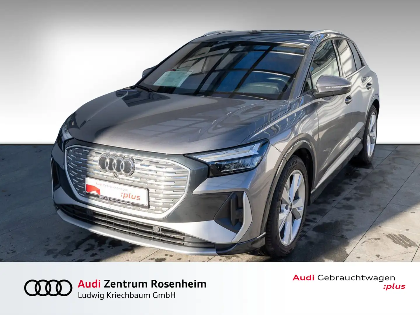 Audi Q4 e-tron e-tron S line 35 (Navi+,Pano,RFK,ACC,sound) Grau - 1