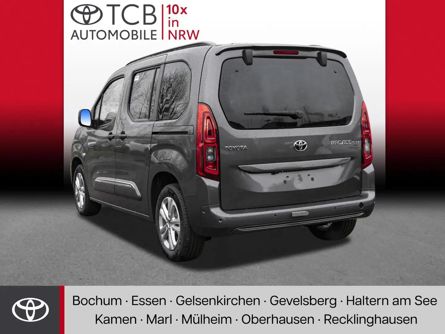 Toyota Proace City Verso 1,5D Team D - PDC*KAMERA*KLIMA Šedá - 2