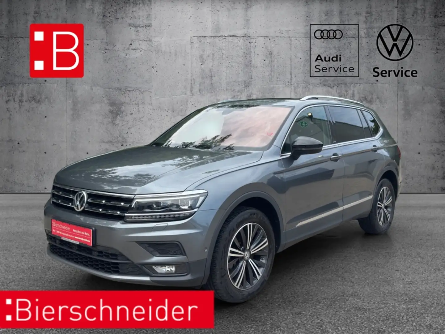 Volkswagen Tiguan Allspace 2.0 TDI 4Mo. DSG Comfortline COCKPIT PRO LED PANO Grau - 1