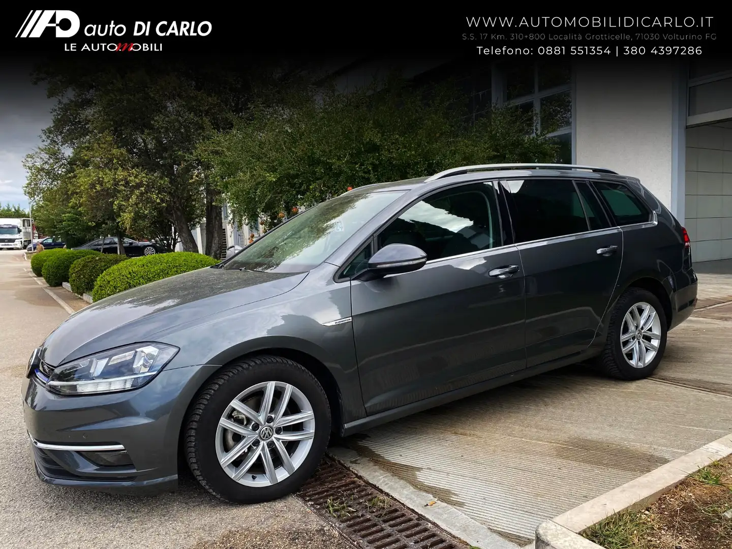 Volkswagen Golf Variant Golf Variant 1.4 TGI DSG Executive BlueMotion Grijs - 1