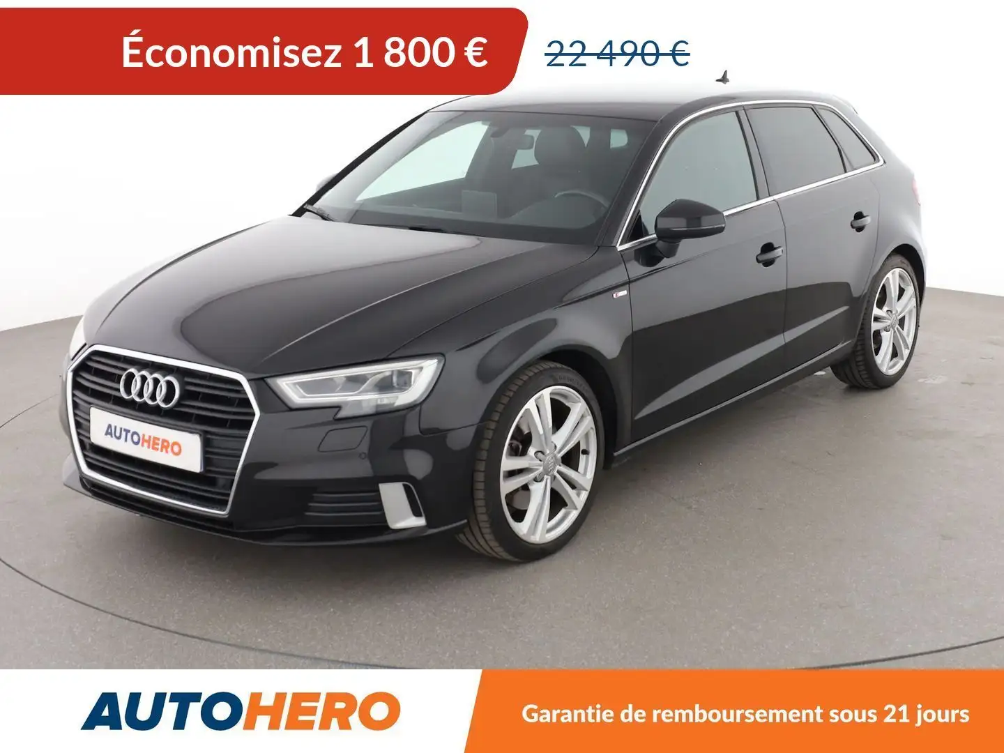 Audi 35 TDI S Line S Tronic 7 Noir - 1