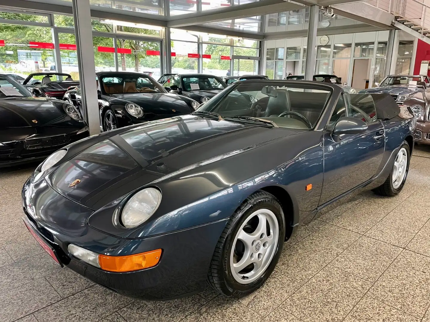 Porsche 968 Cabrio Tip. - Klima -orig. 34tkm - neuwertig Azul - 1