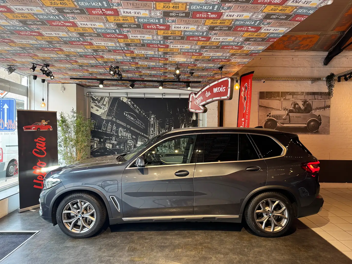 BMW X5 * 3.0A xDrive45e * X LINE * PANO*CAM360*CUIRS/LEDS Gris - 2