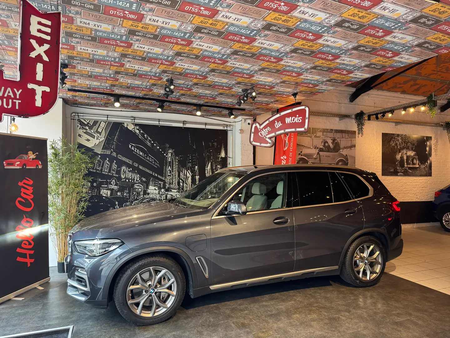 BMW X5 * 3.0A xDrive45e * X LINE * PANO*CAM360*CUIRS/LEDS Gris - 1
