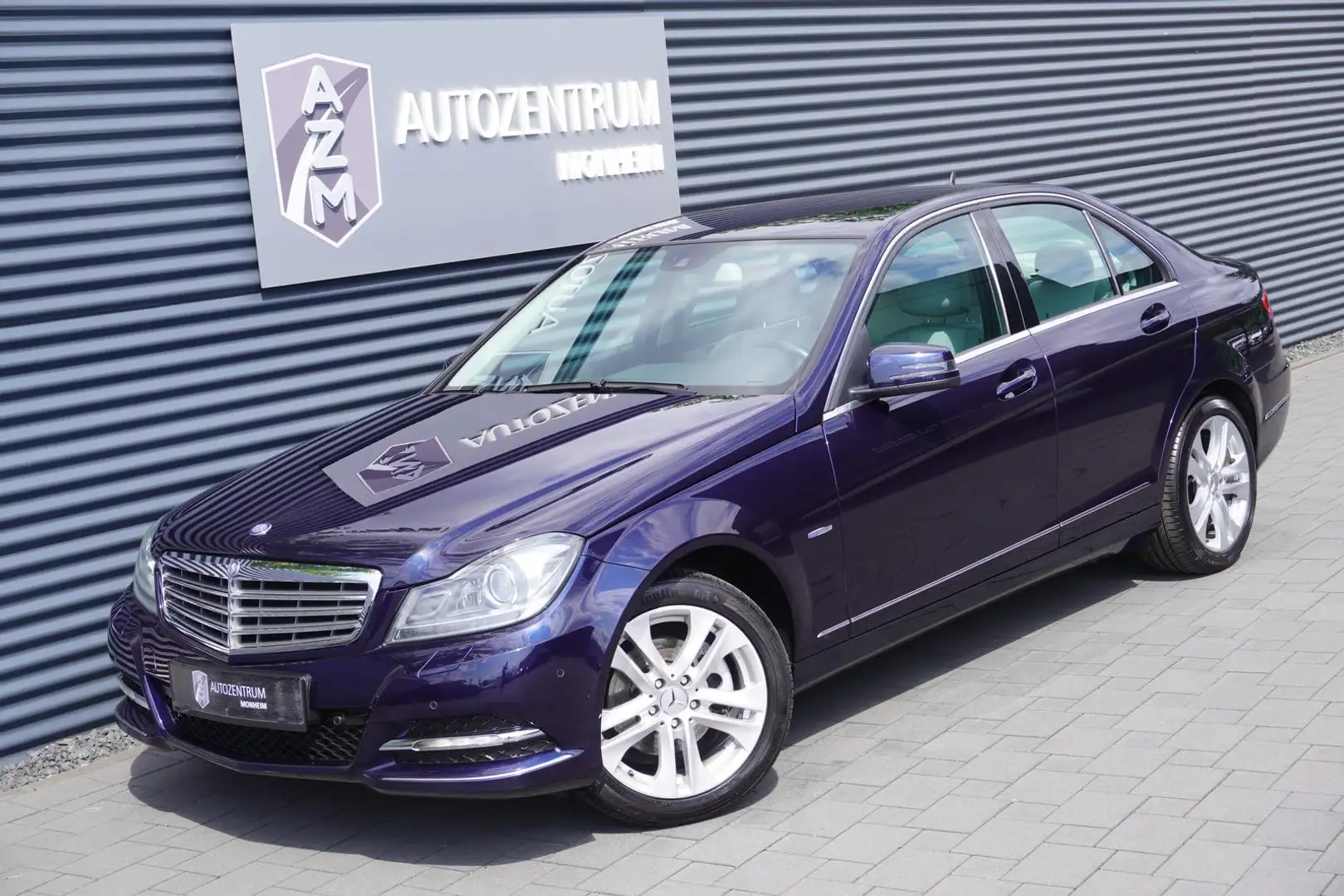 Mercedes-Benz C 200 AVANTGARDE|NAVI|EINPARKHILFE|BI-XENON Bleu - 1