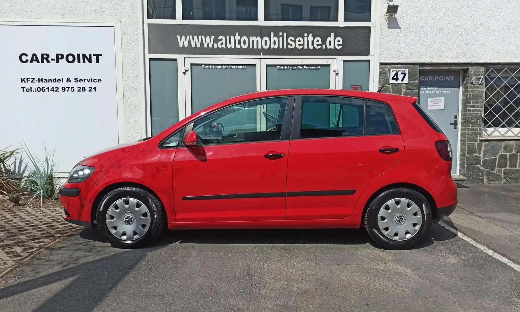 Volkswagen Golf V Plus Trendline*KLIMAANLAGE*AHK*SCHECKHEFT Rouge - 2