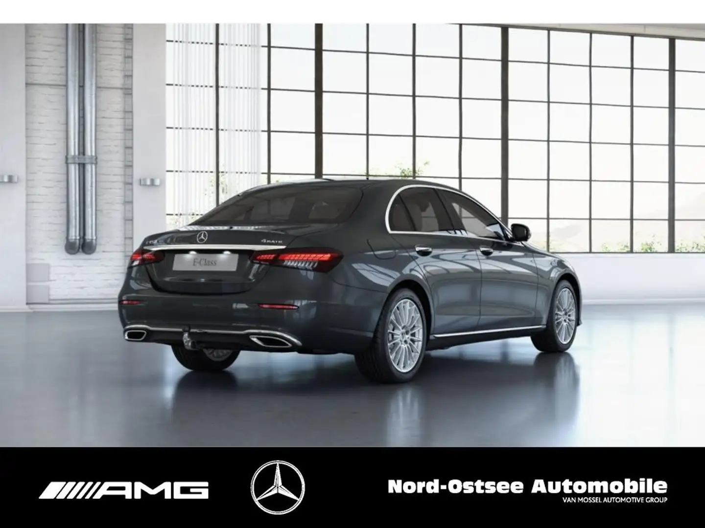 Mercedes-Benz E 450 EXCLUSIVE 4M DISTRONIC STANDH. AHK 360 SHD Gris - 2