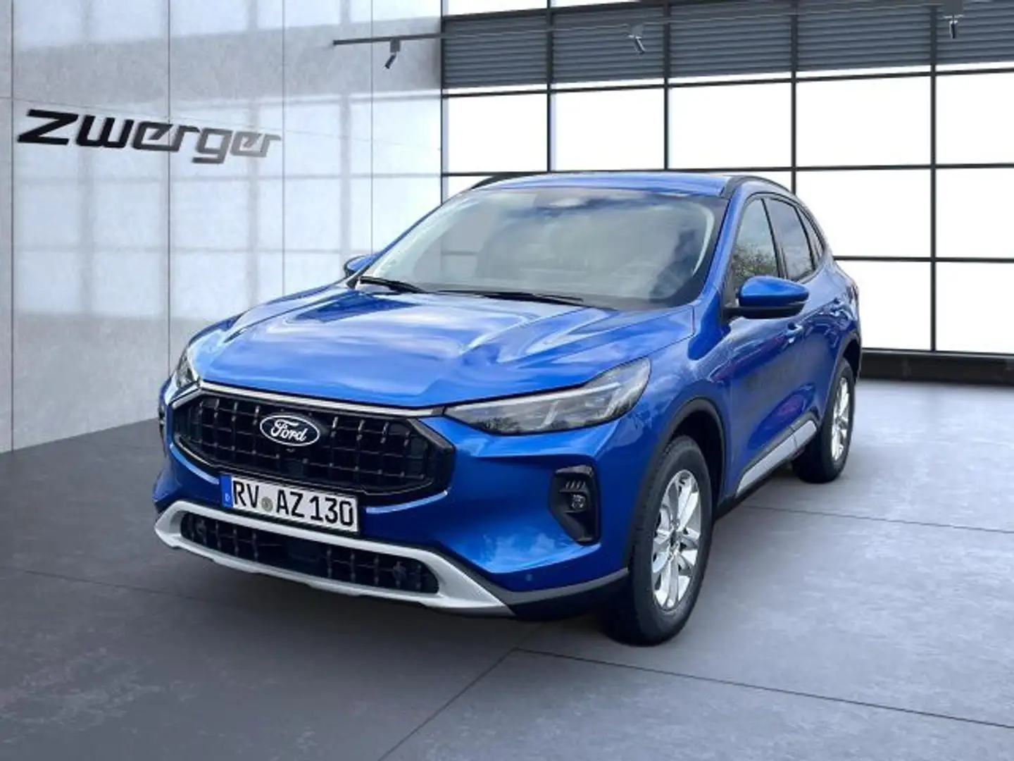 Ford Kuga Active FHEV LED HUD Navi DAB+ PDC Kamera Blau - 1