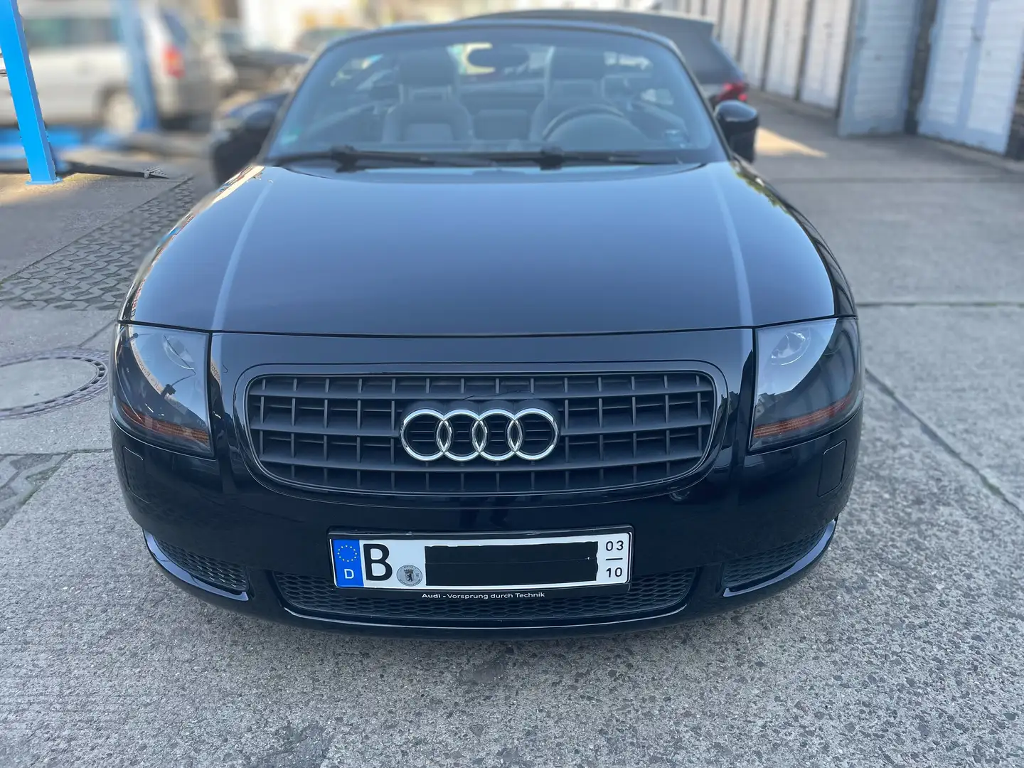 Audi TT 1.8 T Cabrio Aut. Xenon Leder Scheckh. lückenl. Schwarz - 2