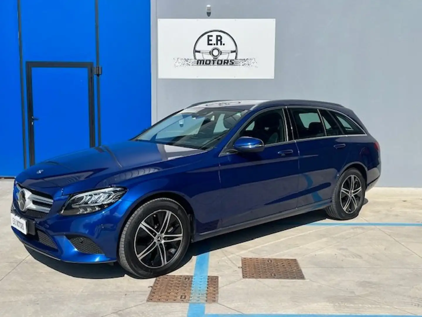 Mercedes-Benz C 300 C 300d SW Business Extra aut. 245cv IVA DETRAIBILE Blau - 1