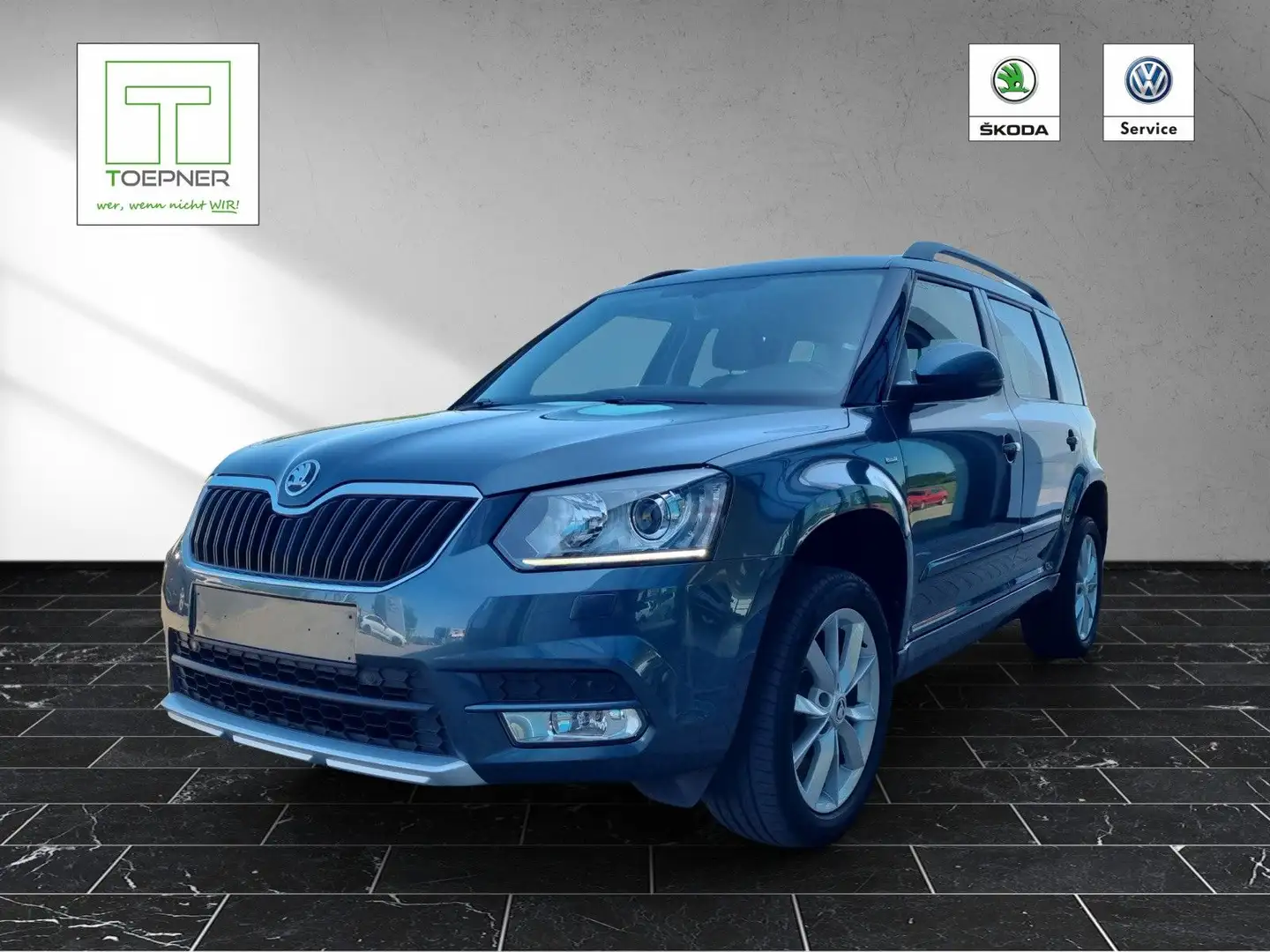 Skoda Yeti Joy 1,4 TSI DSG Navi Xenon PDC DAB Grau - 2