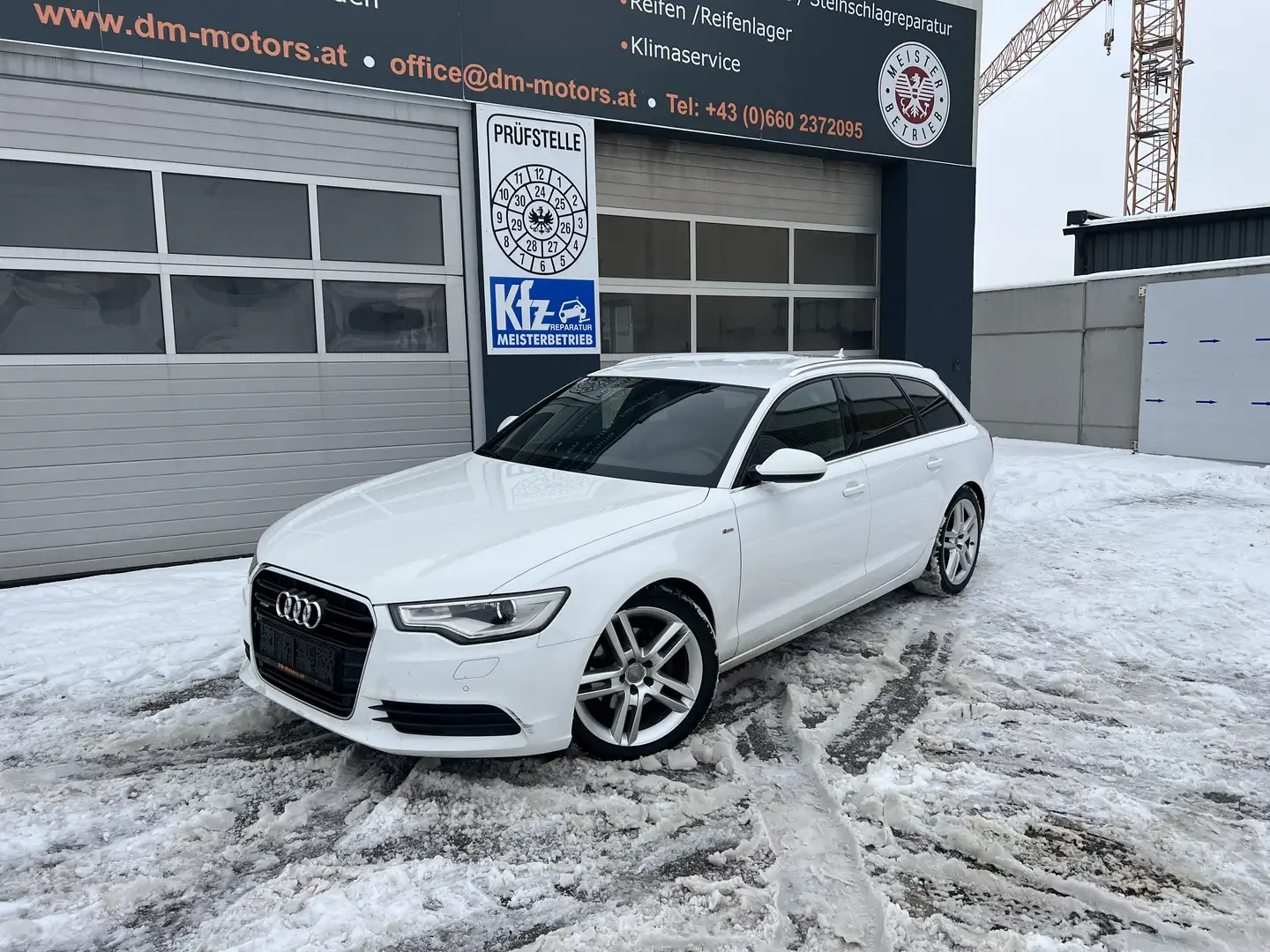 Audi A6 3.0 TDI quattro S-line**Gepflegt**Top Austattung** Weiß - 1