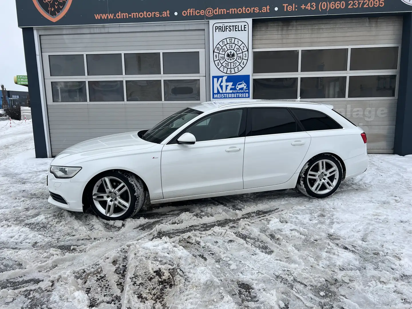 Audi A6 3.0 TDI quattro S-line**Gepflegt**Top Austattung** Weiß - 2