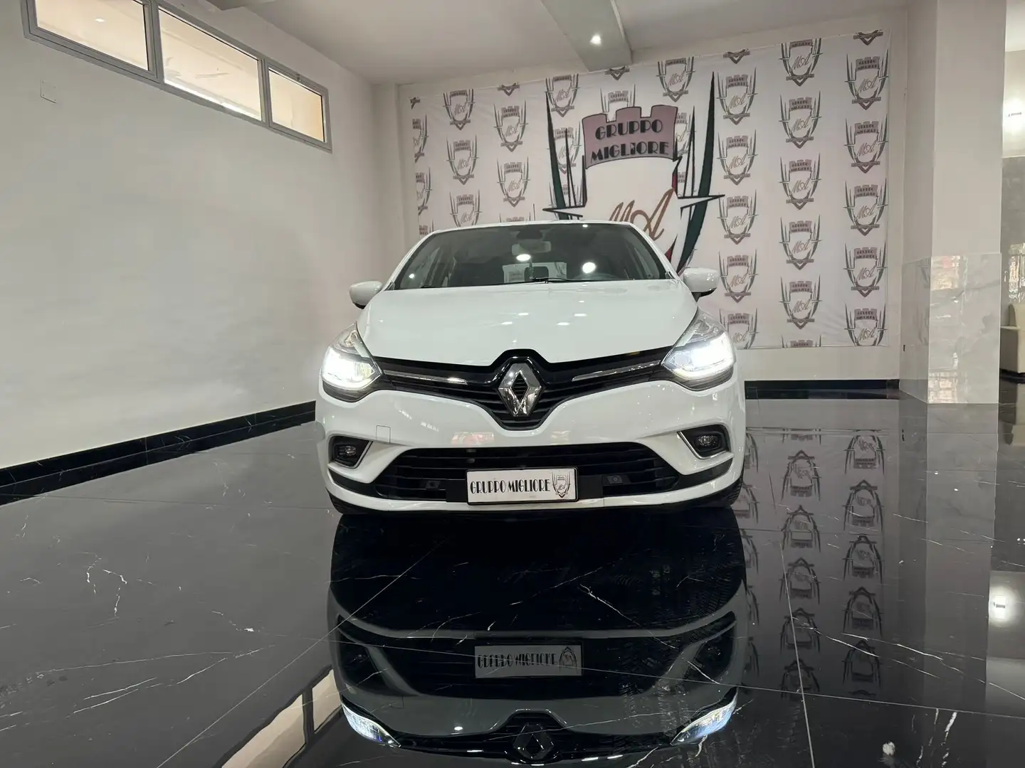 Renault Clio Clio IV 2017 1.5 dci energy Intens 90cv Bianco - 1