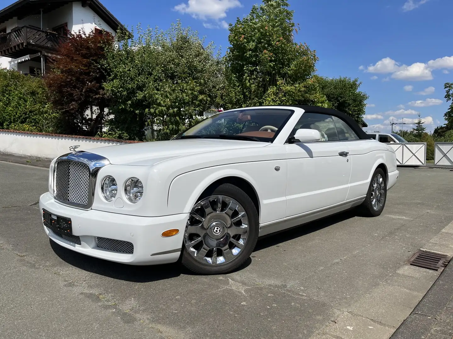 Bentley Azure Cabrio KLASSIKER Service NEU! 1 von 716 weltweit! Weiß - 1