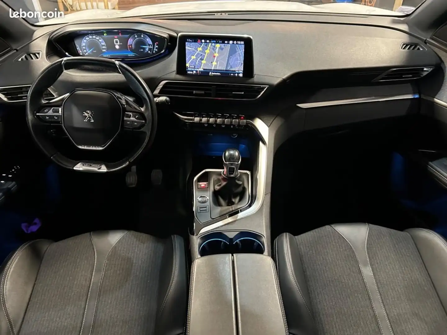 Peugeot 5008 1.5 BLUEHDI 130 GT LINE + 7 PLACES Blanc - 2