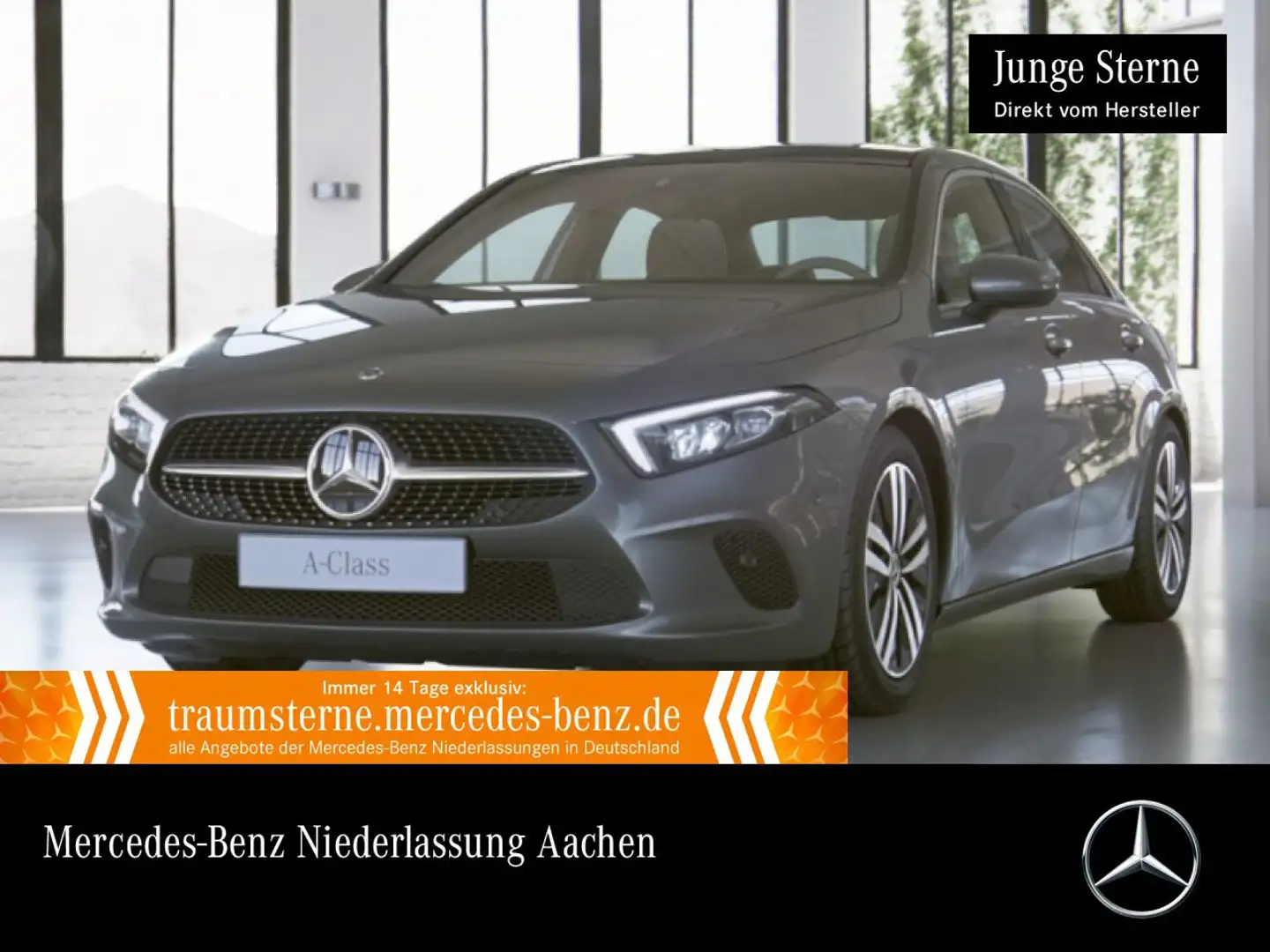 Mercedes-Benz A 250 e Lim PROGRESSIVE+PANO+LED+8G Gris - 1