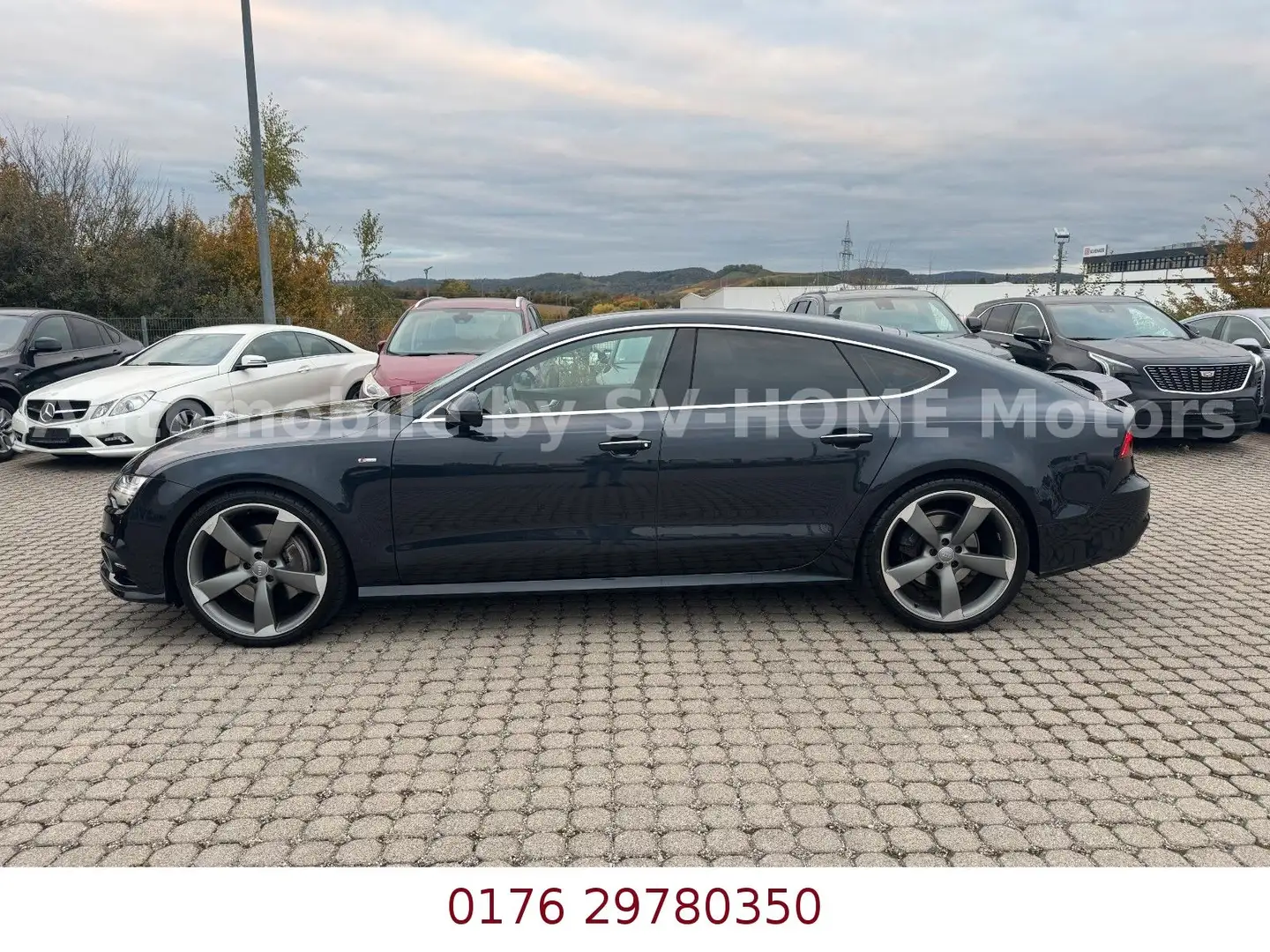 Audi A7 Sportback 3.0 TDI clean d quattro Competition Blau - 2