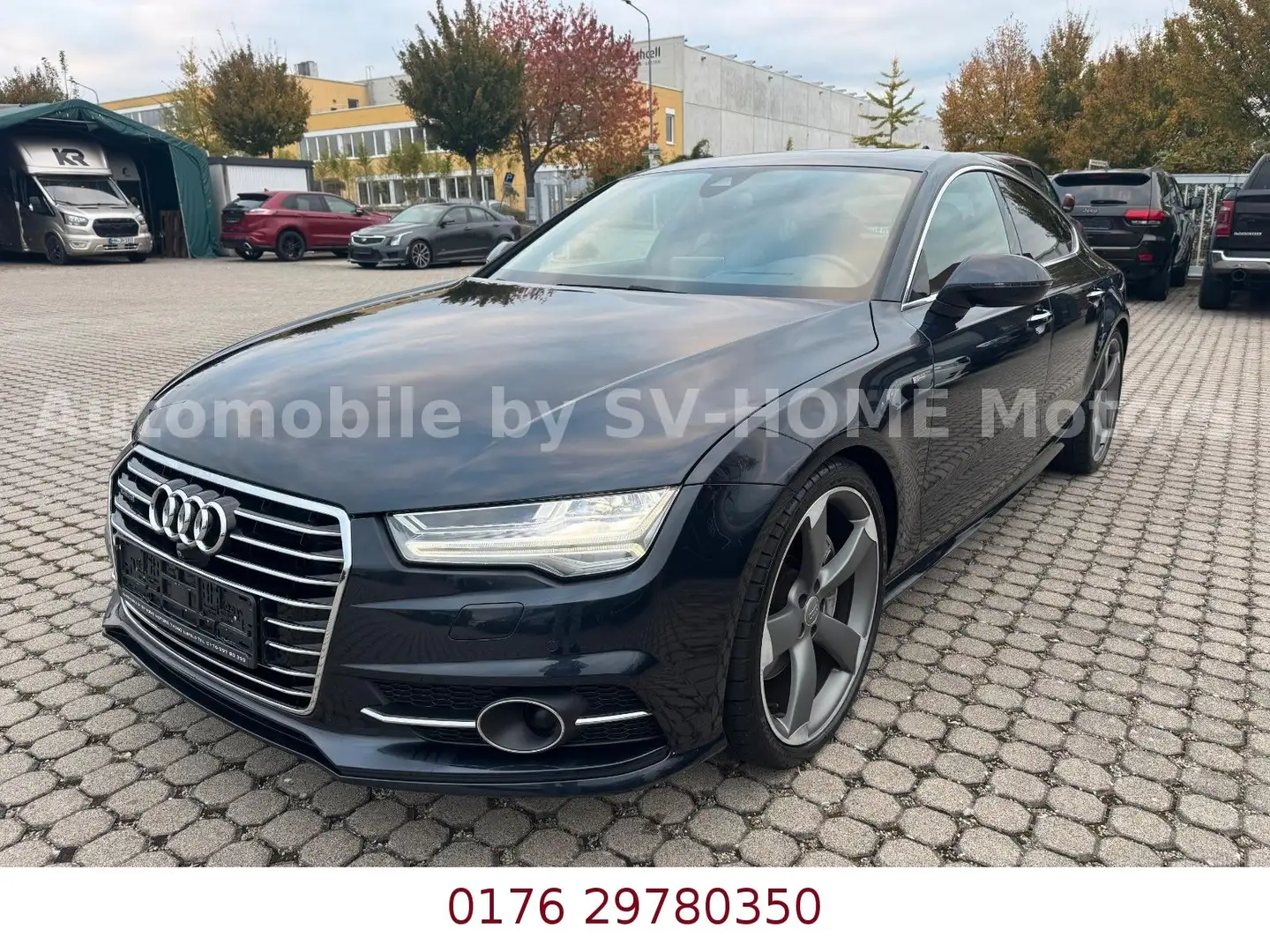 Audi A7 Sportback 3.0 TDI clean d quattro Competition Blau - 1