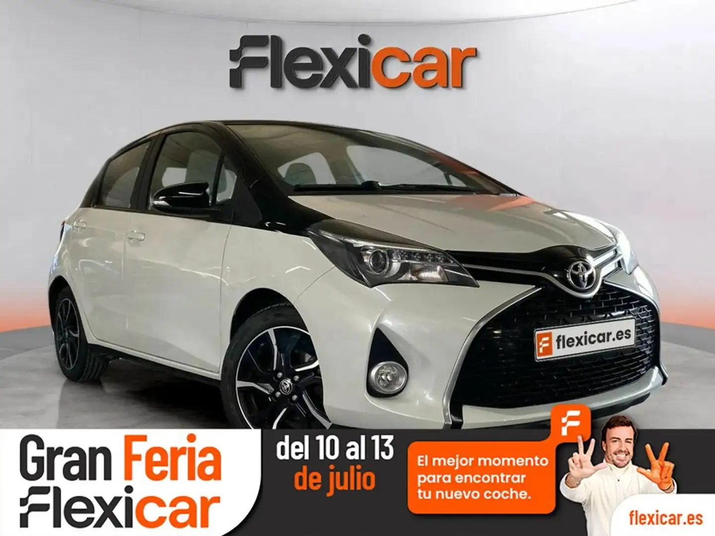Toyota Yaris 1.3 100 Feel White - 1